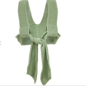 SIMONETT Sweater top M/L Apple green